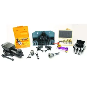 PALMGREN 9670173 Milling Starter Kit With Clamping | CH3QVQ 70173