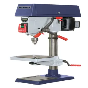 PALMGREN 9680150 Drill Press, Bench, Step Pulley, 16 Speed, 12 Inch Size | CD6LVQ