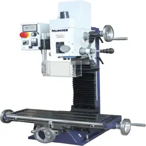 PALMGREN 9680164 Milling Machine, Gear Head, Variable Speed, 1.25HP, 120V, 1PH, 14 Inch Size | CH3QVD BF20