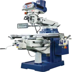 PALMGREN 9680176 Turret Milling Machine, Vertical With DRO And Power Feed, 9 x 49 Inch Table Size | CH3QVH 80176