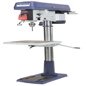 PALMGREN 9680177 Drill Press, Floor, Step Pulley, 16 Speed, 1PH, 17 Inch Size | CH3QRV 80174