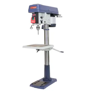 PALMGREN 9680178 Drill Press, Floor, Step Pulley, 16 Speed, 3PH, 17 Inch Size | CH3QRW 80178