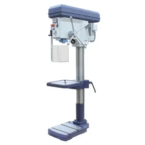 PALMGREN 9680216 Drill Press, Floor, Step Pulley, 9 Speed, 230V, 3PH, 22 Inch Size | CH3QTE B34H