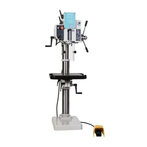 PALMGREN 9680246 Drill Press, Gear Head, 230V, 20 Inch Size With Foot Rev. And PF | CH3QTZ