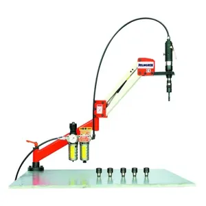 PALMGREN 9680420 Pneumatic Tapping Machine, 37 Inch Reach, 400RPM | CH3QQM QT400, 4WXT8