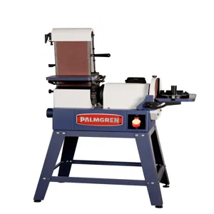 PALMGREN 9681109 Floor Finishing Machine, 6 x 48 Inch Belt, 10 Inch Disc Diameter | CH3QLF