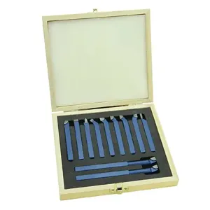 PALMGREN 9684530 Lathe Tool Bit Set, 5/16 Inch Size, Carbide | CH3QUV 84530