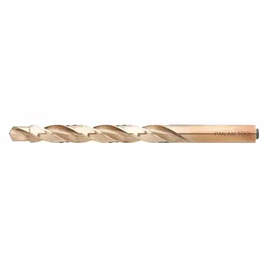 PAN AMERICAN TOOL 13-198 Jobber Length Drill Bit, D X 3/16 Inch Drill Bit Size, 2-3/4 Inch Flute Length | CT7CAB 60GR15