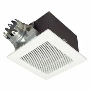 PANASONIC FV-40VQ4 Bathroom Fan, 14 51/64 Inch x 9 27/32 Inch x 14 51/64 Inch Housing Size, 380 Cfm | CH6PJZ 20JP88