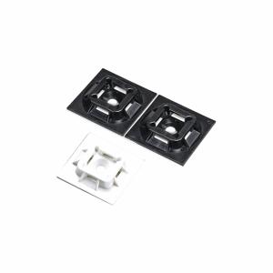 PANDUIT ABMM-A-D Cable Tie Mounting Base, 0.17 Inch Slot Width, 0.06 Inch Slot Height, White, 500Pk | CH9UET 377A54