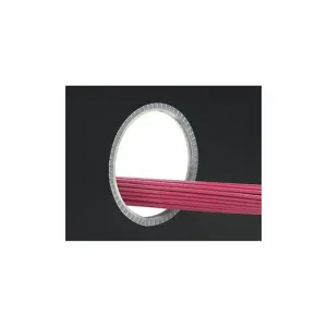 PANDUIT GEE62F-A-C0 Grommet Edging, Slotted, Adhesive Lined, Polyethylene, Black, 0.13 Inch Width | CJ2JLM 62NN83