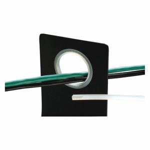 PANDUIT GES62F-A-C0 Grommet Edging, Solid, Adhesive Lined, Polyethylene, Black, 0.13 Inch Width | CJ2JLH 62NN98