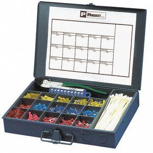 PANDUIT K1-PNKIT Wire Terminal Kit, Number of Pieces 1177, Number of Sizes 14 | CD2WVW 436M07