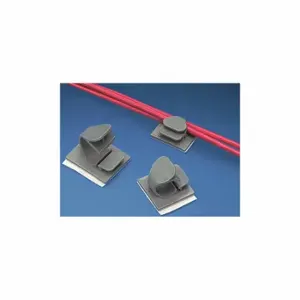 PANDUIT LWC25-A-C Ltching Wire Clip, Adh, .25 InchBdle, Nat, PK 100 | CT7CFX 376X69