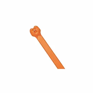 PANDUIT PLT4H-TL3 Cable Tie, 14 1/2 Inch Nominal Length, 0.48 Inch Width, Orange, 250Pk | CH9UEC 197G71