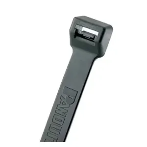 PANDUIT PLT5EH-NB-C0 Cable Tie, 19.8 InchL, Nylon, Black, PK 100 | CT7CCD 62PL37