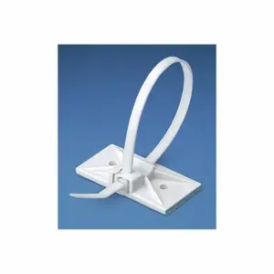 PANDUIT SMS-A-C Cable Tie Mount, Adhesive Backed, PK 100 | CT7CFB 62PX12