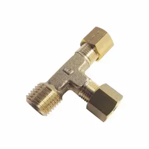 PARKER 0103 10 13 Brass Metric Compression Fitting, Brass, BSPT x Compression x Compression | CT7DUF 791PJ6