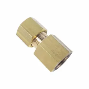 PARKER 0114 06 17 Brass Metric Compression Fitting, Brass, BSPP x Compression, 3/8 Inch Pipe Size | CT7DTZ 791PL0