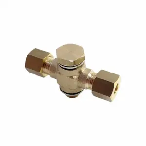 PARKER 0119 08 13 Brass Metric Compression Fitting, Brass, BSPP x Compression, 1/4 Inch Pipe Size | CT7DTK 791PP7