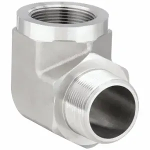 PARKER 1 1/2 CD-SS 90 Deg. Street Elbow, 316 Ss, 1 1/2 Inch X 1 1/2 Inch Fitting Pipe Size | CT7KJB 60UR17