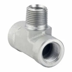 PARKER 1/8 MMS-S Male Branch Tee, Steel, 1/8 Inch X 1/8 Inch X 1/8 Inch Fitting Pipe Size | CV3WPE 60UV67