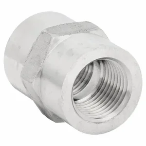 PARKER 1/2 GG-SS Hydraulic Hose Adapter, 1/2 x 1/2 Inch Fitting Size, Female x Female, NPTF x NPTF | CT7GMC 52JE82