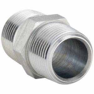 PARKER 2 1/2 FF-S Pipe Nipple, Steel, 2 1/2 Inch X 2 1/2 Inch Fitting Pipe Size, Male Nptf X Male Nptf | CT7HYE 60UX03