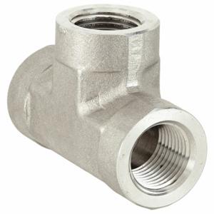 PARKER 3/8 MMO-SS Hydraulic Hose Adapter, 3/8 x 3/8 x 3/8 Inch Fitting Size | CT7GQK 52JF38