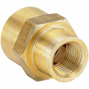 PARKER 3/8 X 1/4 GG-B Coupling, Brass, 3/8 Inch X 1/4 Inch Fitting Pipe Size | CT7DXN 60UZ23
