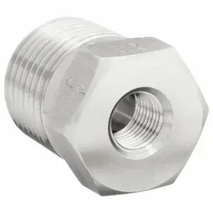 PARKER 3/4 X 3/8 PTR-SS Hydraulic Hose Adapter, 3/4 x 3/8 Inch Fitting Size, Female x Male, NPTF x NPTF | CT7GPW 52JF84