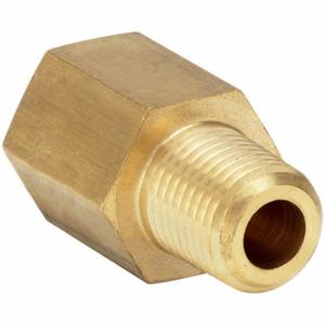 PARKER 1/2 FG-B Reducing Adapter, Brass, 1/2 Inch X 1/2 Inch Fitting Pipe Size, Male Npt X Female Nptf | CT7JWJ 60UT61