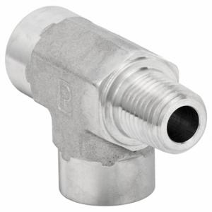 PARKER 1/8 MRO-SS Hydraulic Hose Adapter, 1/8 x 1/8 x 1/8 Inch Fitting Size | CT7GNT 52JF29
