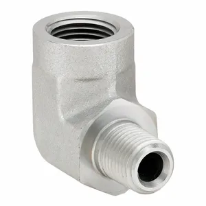 PARKER 1/4 X 3/8 CD-S 90 Deg. Street Elbow, Steel, 1/4 Inch X 3/8 Inch Fitting Pipe Size, 2 3/16 Inch Length | CT7KKH 60UV14