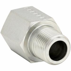 PARKER 1/4X1/4F3HGS Straight Adapter, Steel, 1/4 Inch X 1/4 Inch Fitting Pipe Size | CT7KDT 60UV31