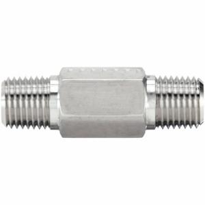 PARKER 1/2 X 2.5 FFF-SS Long Nipple, 316 Stainless Steel, 1/2 Inch Size x 1/2 Inch Size Fitting Pipe Size | CT7HVK 60UU06