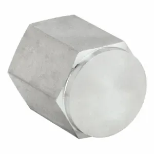 PARKER 1 HPC-SS Hex Cap, 316 Stainless Steel, 1 Inch Fitting Pipe Size, Female NPT | CT7FXV 60UT10