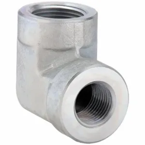 PARKER 1 X 1/2 DD-S 90 Deg. Elbow, Steel, 1 Inch X 1/2 Inch Fitting Pipe Size, Female Npt X Female Nptf | CT7EBV 60UT20