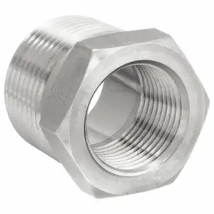 PARKER 1 X 1/2 PTR-SS Hydraulic Hose Adapter, 1/2 x 1 Inch Fitting Size, Female x Male, NPTF x NPTF, Rigid | CT7GLZ 52JF89