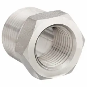 PARKER 3/4 X 1/2 PTR-SS Hydraulic Hose Adapter, 3/4 x 1/2 Inch Fitting Size, Female x Male, NPTF x NPTF | CT7GPD 52JF85