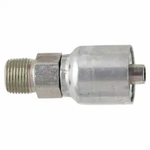 PARKER 10143-12-8 Hydraulic Crimp Fitting, Steel x Steel, Straight, -8 | CT7FKZ 55CY46