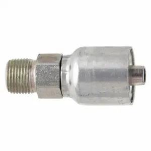 PARKER 10177-8-8 Hydraulic Crimp Fitting, Steel x Steel, Straight, -8 | CT7FLV 55CY53