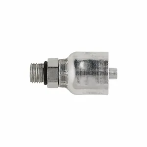 PARKER 10543-10-10 Hydraulic Crimp Fitting, Steel x Steel, Straight, -10 | CT7FBX 55CY63