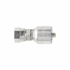 PARKER 10743-4-4 Hydraulic Crimp Fitting, Steel x Steel, Straight, -4 | CT7FHH 55CY93