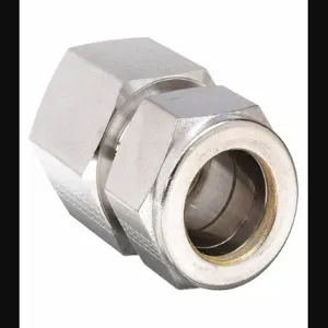 PARKER 10FSC8N-316 Tube Fitting, 3/4 Inch Size, Two Ferrule Compression, SS | AD7JXU 4EUK7 / 10FSC8N-316-GR