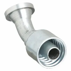 PARKER 11743-12-12 Hydraulic Hose Fitting 45 Deg Elbow, 3/4 Inch Internal Diameter, Steel | AB6DXM 21A861