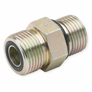 PARKER 12 F5OLO-S Straight Thread Connector, Connector, Sae-Orb X Orfs, Zinc Plated Steel | CV4PHR 1XCH5