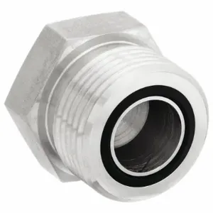 PARKER 8 PNLO-SS Hydraulic Hose Plug, Stainless Steel, 1/2 Inch Fitting Size | CT7HCA 490W71