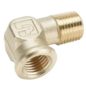 PARKER 1202P-8-6 Pipe Fitting, 1/2 Inch Thread Size, Brass | BT7QWN