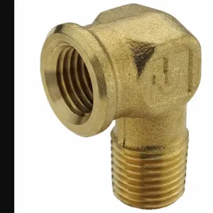 PARKER 1202P-6-8 90 Deg. Street Elbow, Brass, 3/8 Inch X 1/2 Inch Fitting Pipe Size, Elbow | CT7KJT 60WG48